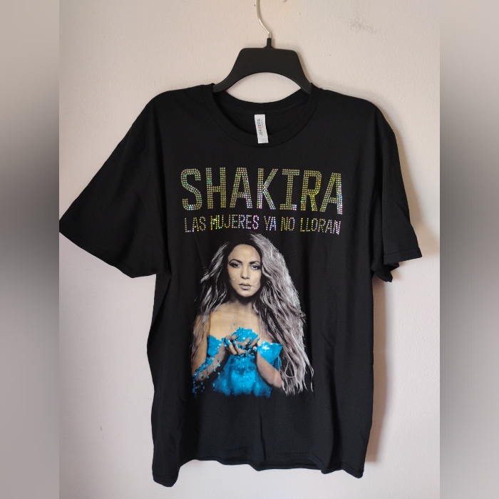 Black Shakira Graphic Tee